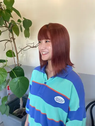 カラー HaKUmaison ノエ／久屋大通 高岳のヘアスタイル