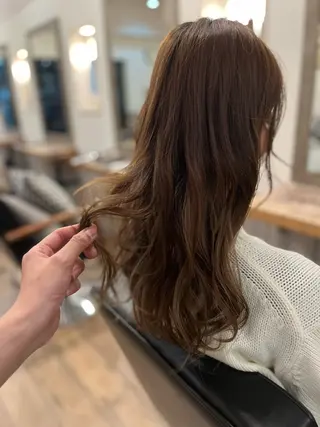 ロング パーマ ふ くのヘアスタイル