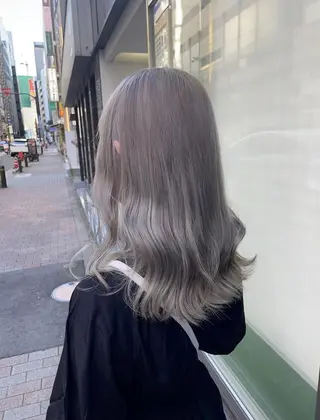 ミディアム 🫧うる艶透明感🫧 RION🫧横浜🫧のヘアスタイル