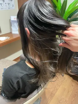 セミロング カラー 羽田翔大/ブリーチ/ ボブカット/店長のヘアスタイル