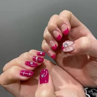 ネイル GO TODAY SHAiRE SALON 岡山店所属・SUE; タケウチのネイルデザイン