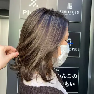 セミロング カラー TELA HAIR南流山店所属・TELA HAIR Annaのヘアスタイル