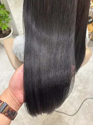 ロング カラー rion🪽 /ワンカラーのヘアスタイル