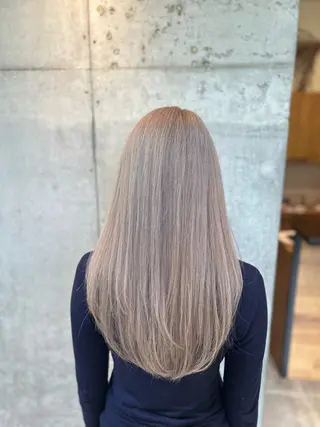 ロング カラー 🎀たな 🧸のヘアスタイル