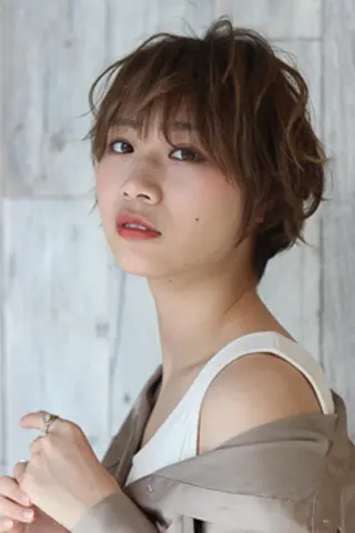 ショート カラー 髪質改善shoma mikiのヘアスタイル