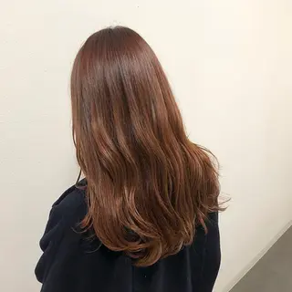 ミディアム カラー GPIP 近藤沙樹のヘアスタイル