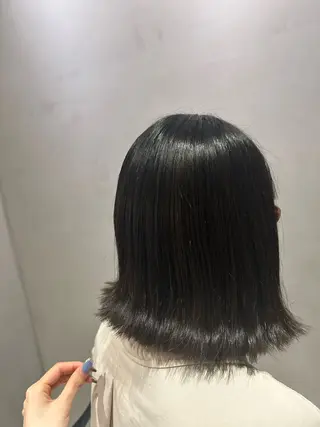 ミディアム Marin🫐/ 名駅/レイヤーカットのヘアスタイル