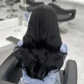 カラー ロング *🌐銀座 ACADEMY🌐のヘアスタイル