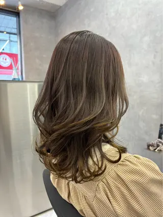 ロング カラー ヘアアレンジ モテ髪❤️‍🔥 垢抜け美容師/駿瑛のヘアスタイル