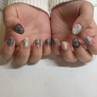 ネイル Ri.nail オクマトモカのネイルデザイン
