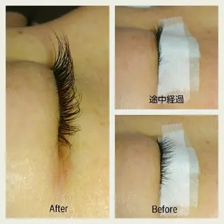 マツエク・マツパ Rouge ・ K  　のマツエク・マツパデザイン