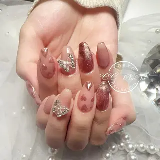 ネイル 💎CC・NaNa 韓国風ネイル🌙Cのネイルデザイン