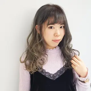 ロング カラー 美髪⭐︎髪質改善 井上 康司のヘアスタイル