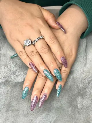 ネイル Ribbon佐野店 小泉のネイルデザイン