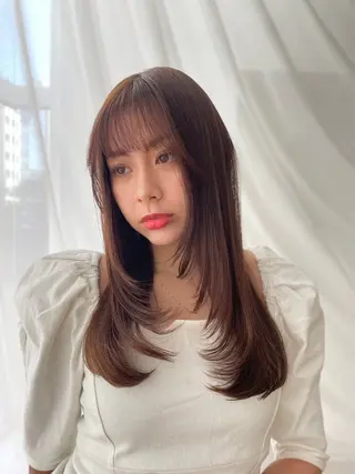 ロング Jr.スタイリスト 木村愛佳のヘアスタイル