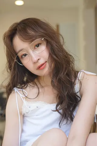 ロング カラー パーマ ヘアアレンジ 髪質改善ストレート✨ パーマヘア✨YUKIのヘアスタイル