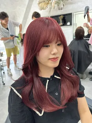セミロング Lay/カラーリスト Myuukaのヘアスタイル