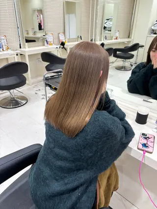 カラー 🤍愛されカラー🤍 ブリーチ🤍YUKIのヘアスタイル