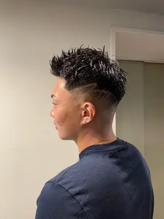 ショート million bucks神田店所属・椿 智行のヘアスタイル