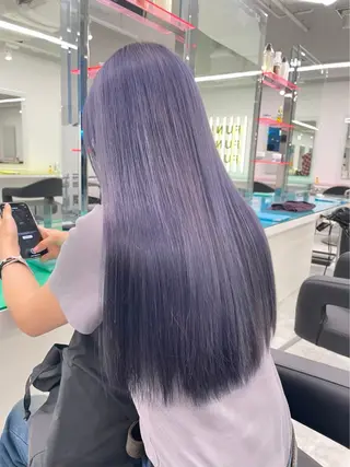 ロング カラー 透明感💕今っぽ似合 わせ𝐍𝐨. 𝟏のヘアスタイル