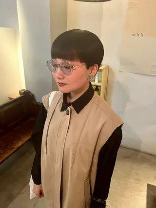 ショート カラー room3小出 奈央子のヘアスタイル