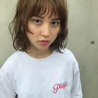 ミディアム HOODS hair salon所属・✨透明感カラー🌿 ✨飛田 ケイのヘアスタイル