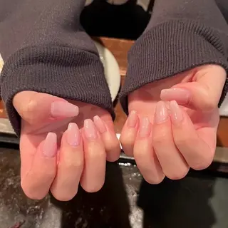 セミロング zir nail 💞KASUMIのネイルデザイン
