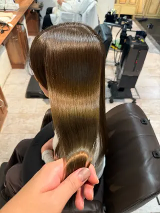 ロング 髪質改善/縮毛矯正 砂原一博のヘアスタイル