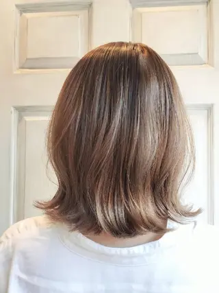 ミディアム カラー Watanabe. cのヘアスタイル