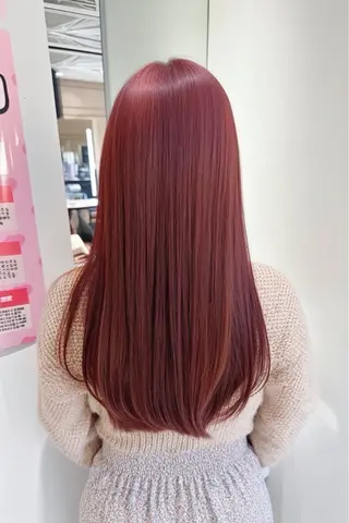 カラー 💕ピンクカラー/モ デル募集/あゆり💕のヘアスタイル