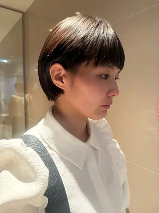 ショート ボブ/ショート 吉田竣のヘアスタイル