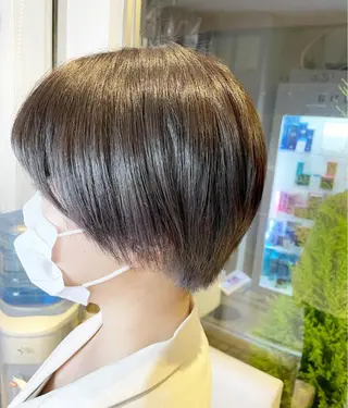 ショート カラー ヘアアレンジ hana✿ /透明感カラーのヘアスタイル