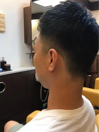 メンズ ヘアーデザイン ククイ所属・【コテパーマ】イトウ シンゴのヘアスタイル