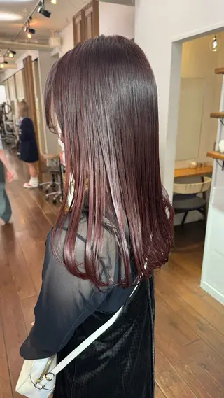 セミロング カラー MAKE'S所属・石坂 暢大のヘアスタイル