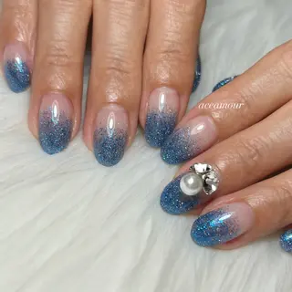 ネイル ネイル/耳つぼ /新ホワイトニングのネイルデザイン