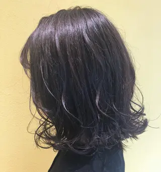 ミディアム sano sayakaのヘアスタイル