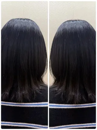 ミディアム 艶カラー🕊️ ✴︎Yukari✴︎のヘアスタイル