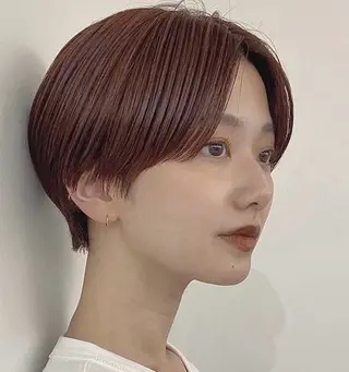 ショート ROBBY表参道所属・木村【ショート/ 耳だしショート】のヘアスタイル