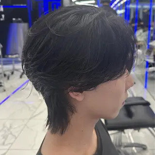 ショート カラー パーマ メンズ MEN'S HAIR SENSE 渋谷宇田川交番前 【メンズヘア センス 】所属・♥️モテ髪美容師♠️ REIのヘアスタイル