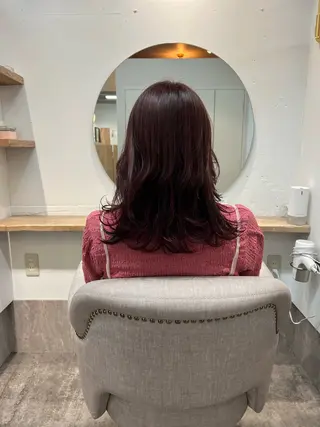 ミディアム Sayaka サヤカのヘアスタイル