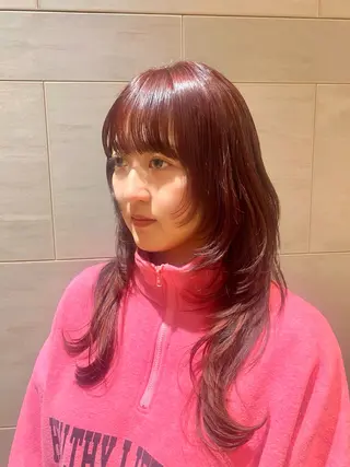 ロング カラー SENSE beauty salon所属・髪質改善/カラー/ カット/富岡佑麻のヘアスタイル