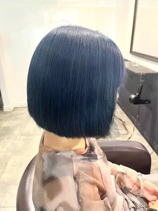 ショート 🌈カラー特化 ハイトーンけいと🌈のヘアスタイル