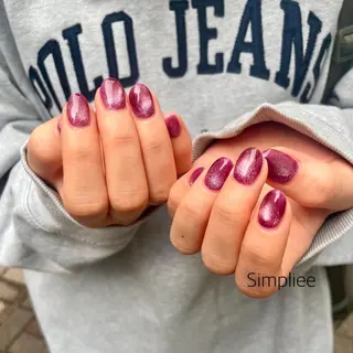ネイル シンプリー🧚🏻 ワン👗渋谷店もえなのネイルデザイン