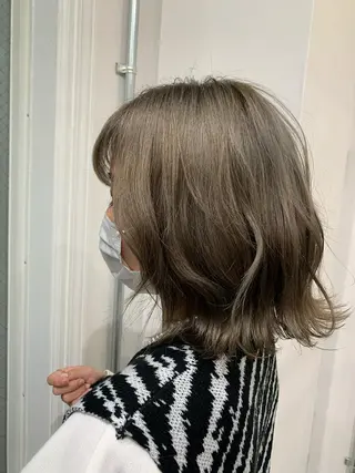 ミディアム カラー AMI🎀韓国ヘア keshiki大名のヘアスタイル