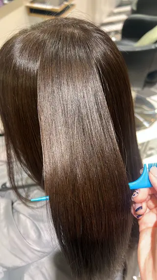 セミロング ヘアアレンジ 髪質改善＆美髪 🪽🫧HONOKAのヘアスタイル