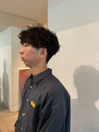 パーマ メンズ ANY/メンズ特化/ シバヤ ユウキのヘアスタイル