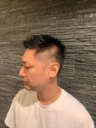 ショート メンズ ヒロ銀座バーバーショップ秋葉原店所属・芦川 柚貴のヘアスタイル