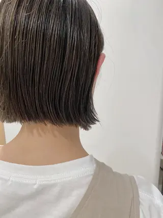 ショート カラー ノグチ ユウキ/ボブのヘアスタイル