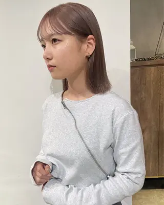 ショート カラー December渋谷所属・無料カットモデル募集 / 涼 乃のヘアスタイル