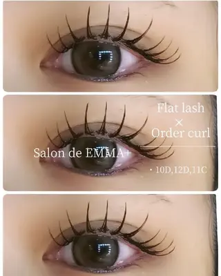 マツエク・マツパ EMMA plus．のマツエク・マツパデザイン